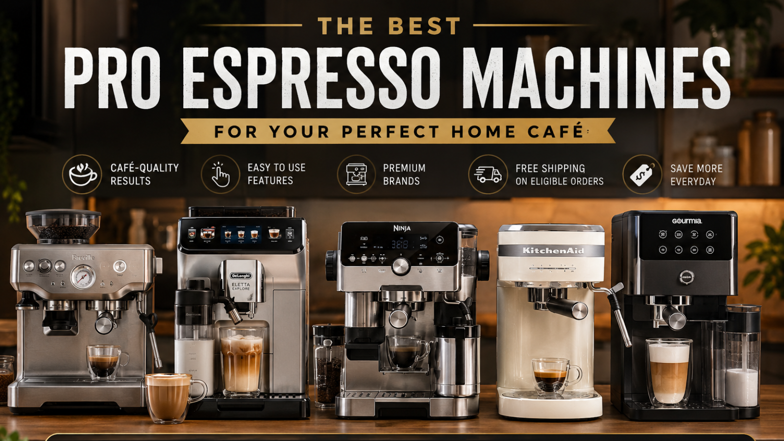 The Best Pro Espresso Machines for Building Your Dream Home Café in 2026