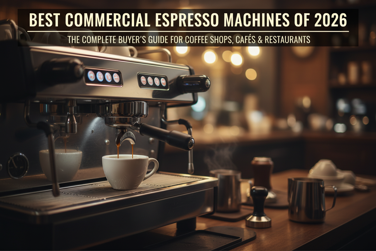 Best Commercial Espresso Machines of 2026: The Complete Buyer's Guide for Coffee Shops, Cafés & Restaurants