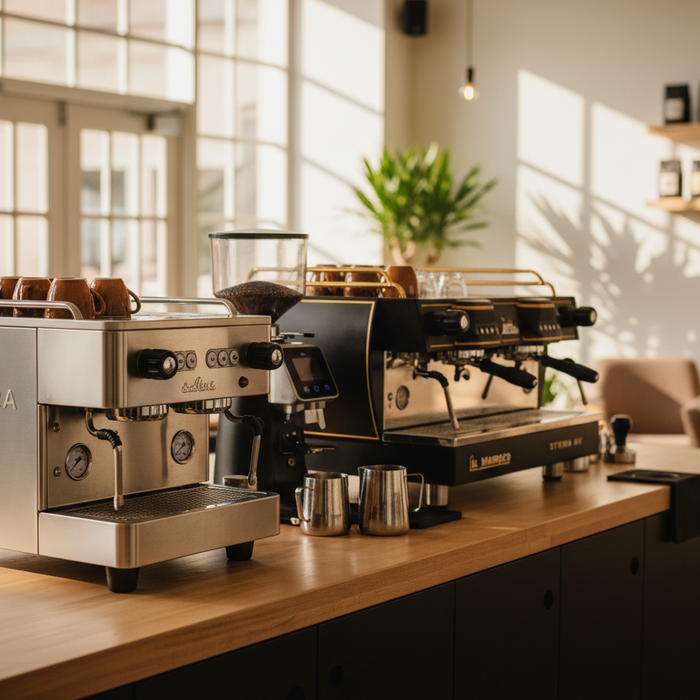 Best Espresso Machines for a Small Coffee Shop: Breville and Commercial Options