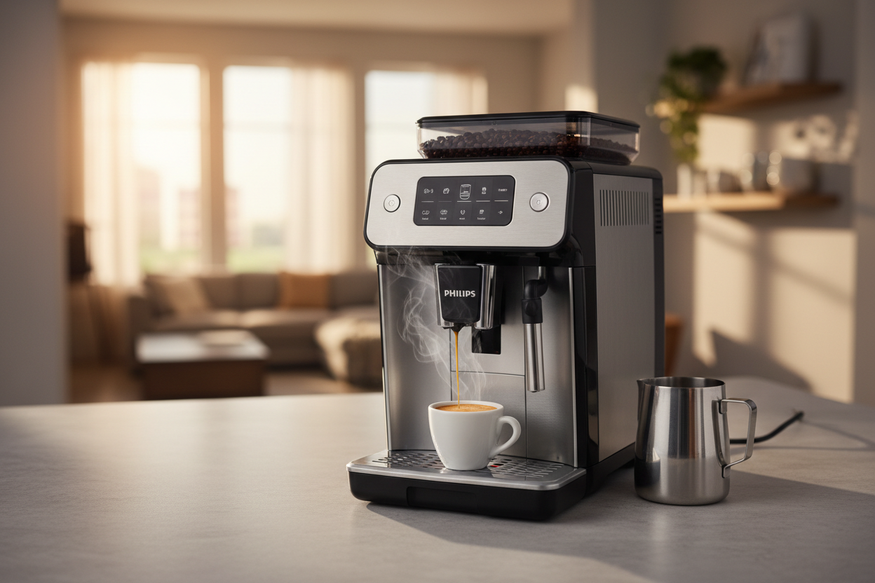 Philips Fully Automatic Espresso Machine: Bring Coffee Shop Comfort Home