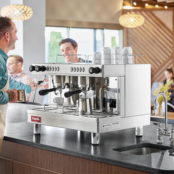 Estella Caffe ECEM1 One Group Automatic Commercial Espresso Machine (120V)