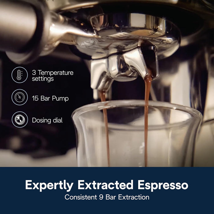 De’Longhi La Specialista Arte Evo Espresso Machine – Built-In Grinder, Cold Brew, Manual Frother & Barista Kit (EC9255M)