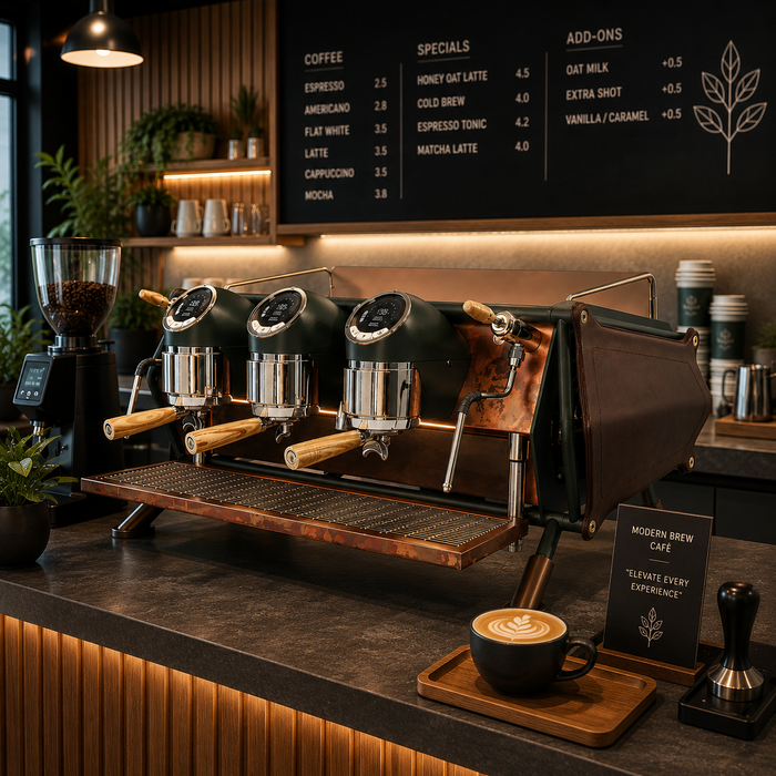 Sanremo Cafe Racer Volumetric Multi-Boiler Espresso Machine (3 Group)