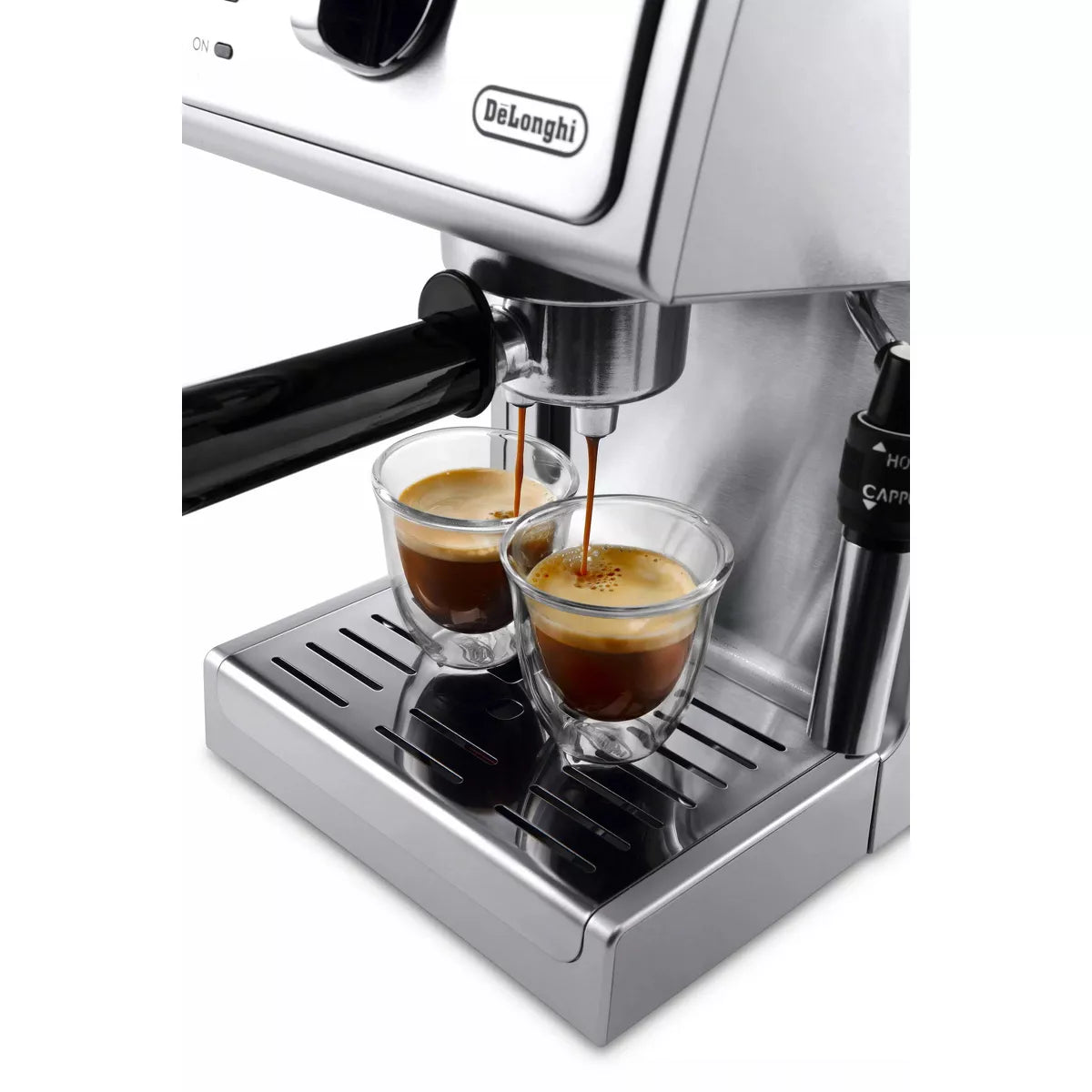 De’Longhi 15-Bar Pump Espresso Machine – Compact Coffee Maker with Milk Frother for Lattes & Cappuccinos (ECP3630)