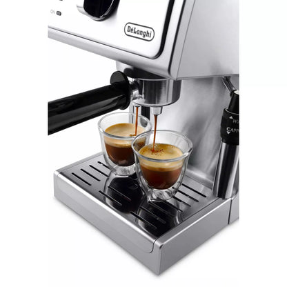 De’Longhi 15-Bar Pump Espresso Machine – Compact Coffee Maker with Milk Frother for Lattes & Cappuccinos (ECP3630)