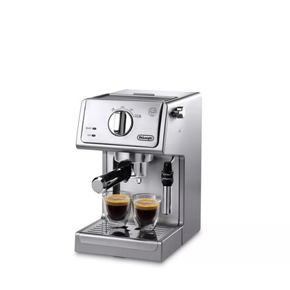 De’Longhi 15-Bar Pump Espresso Machine – Compact Coffee Maker with Milk Frother for Lattes & Cappuccinos (ECP3630)