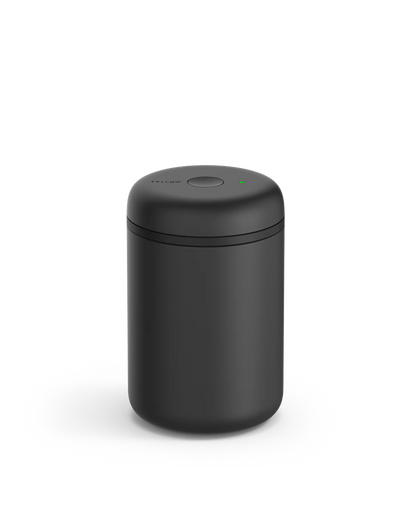 Fellow Atmos Vacuum Coffee Canister – 1.2L Stainless Steel Airtight Food Storage Container for Coffee Beans, Ground Coffee, Tea & Spices