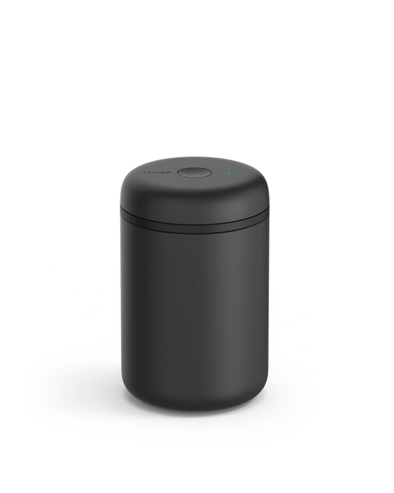 Fellow Atmos Vacuum Coffee Canister – 1.2L Stainless Steel Airtight Food Storage Container for Coffee Beans, Ground Coffee, Tea & Spices