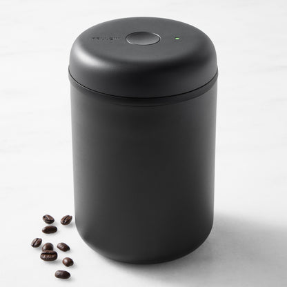 Fellow Atmos Vacuum Coffee Canister – 1.2L Stainless Steel Airtight Food Storage Container for Coffee Beans, Ground Coffee, Tea & Spices
