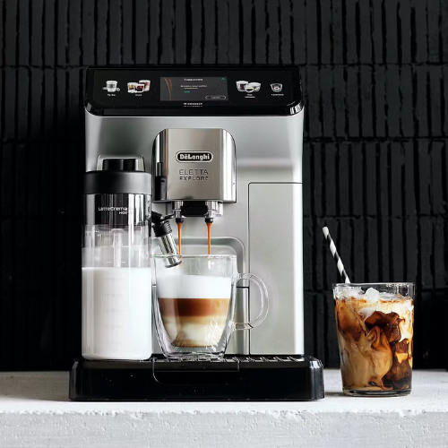 De'Longhi Eletta Explore Fully Automatic Espresso Machine with Cold Brew - 9250394
